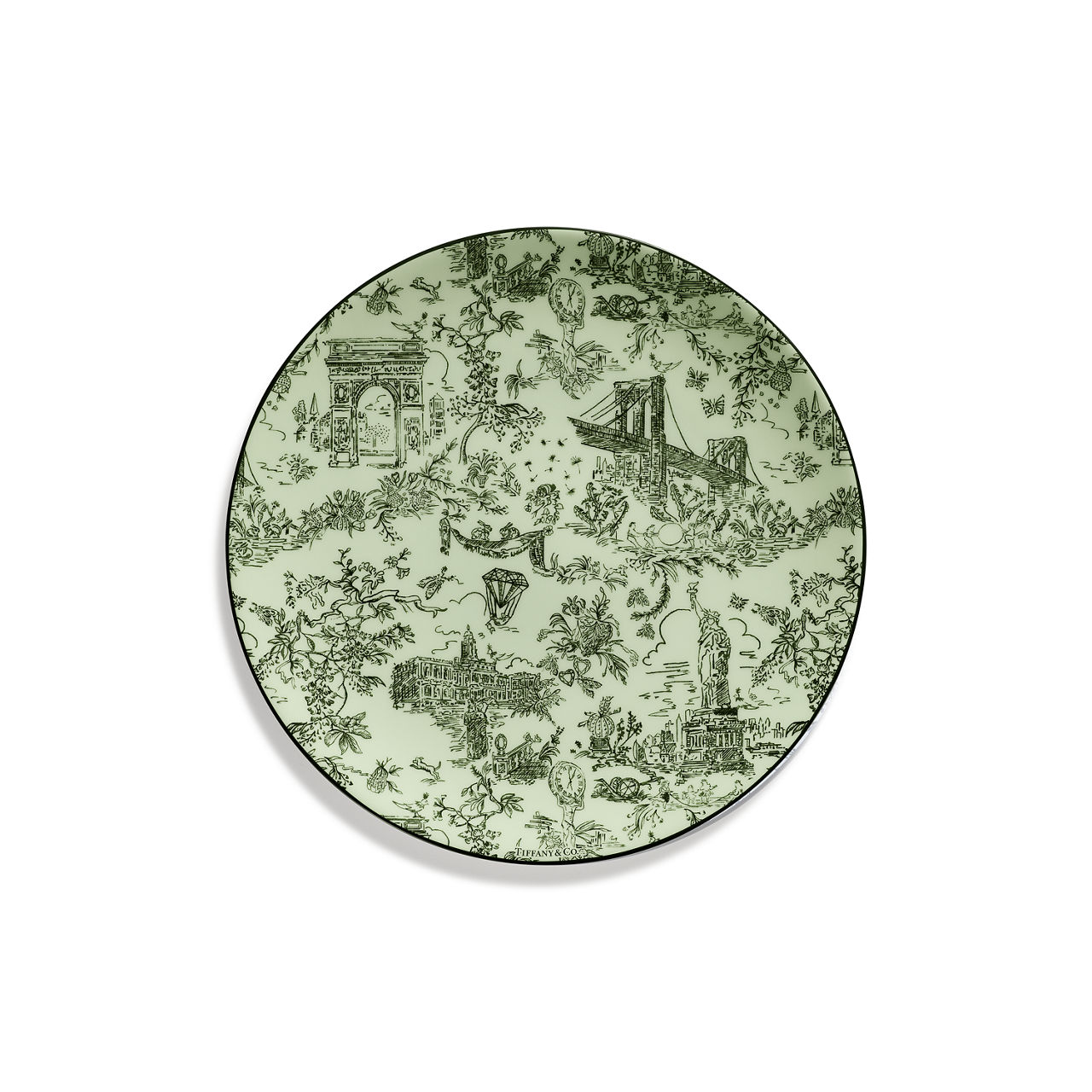 Dessert Plate in Bone China