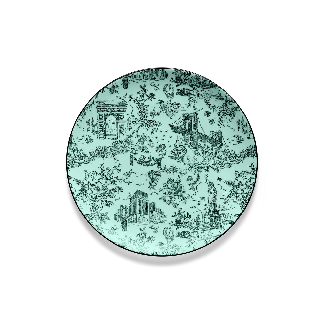 Dessert Plate in Bone China
