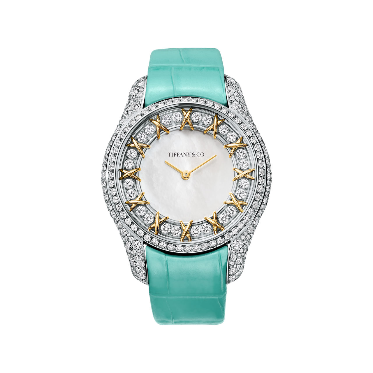 Watch in Gold with Diamonds