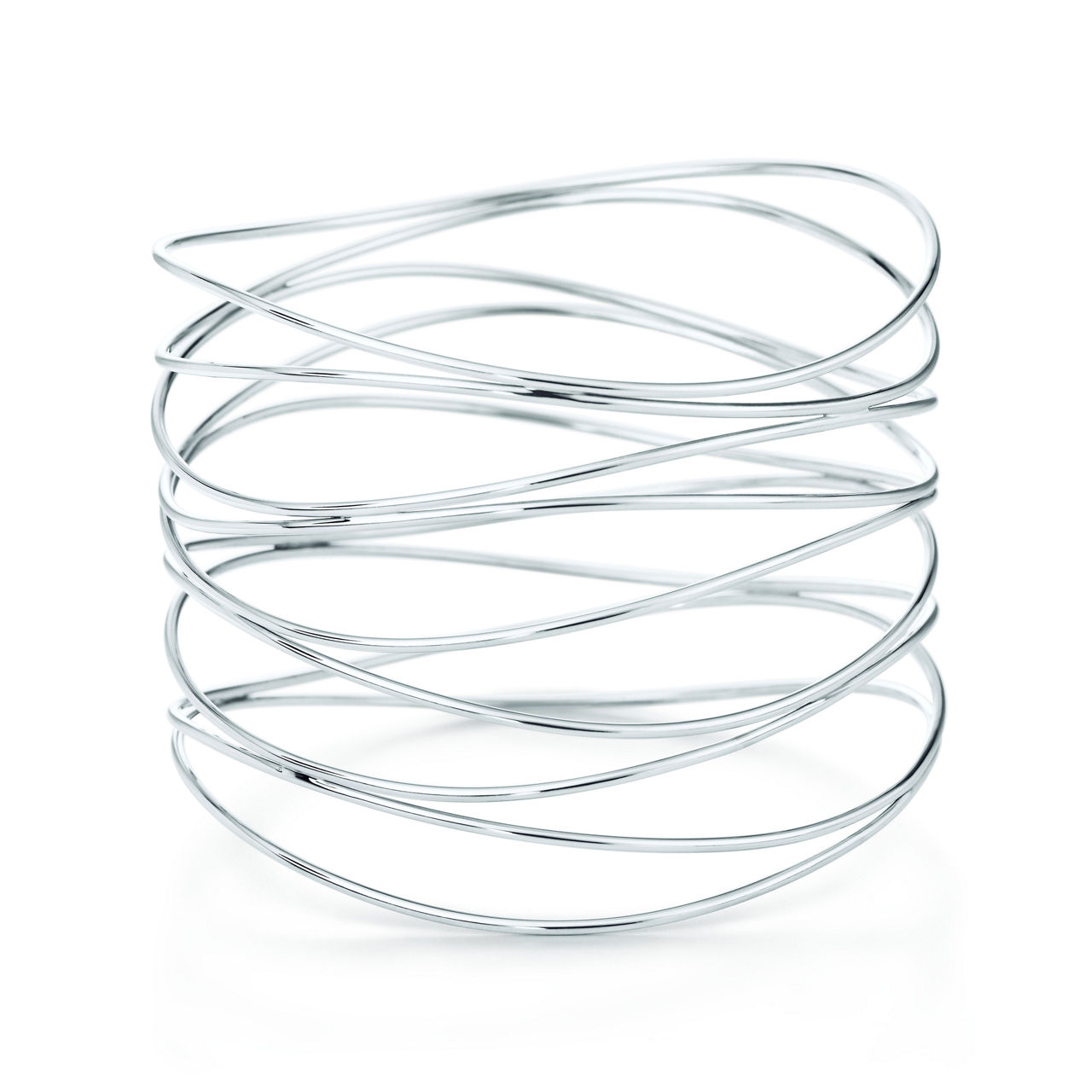Wave Nine-row Bangle 