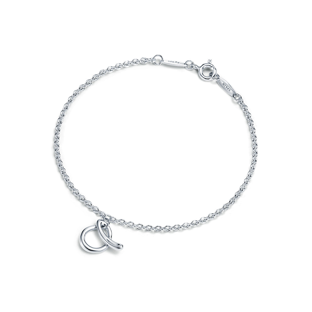 Mini Alphabet Bracelet in Sterling Silver