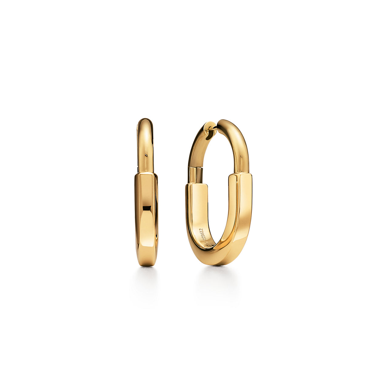 Earrings in Yellow Gold, Medium