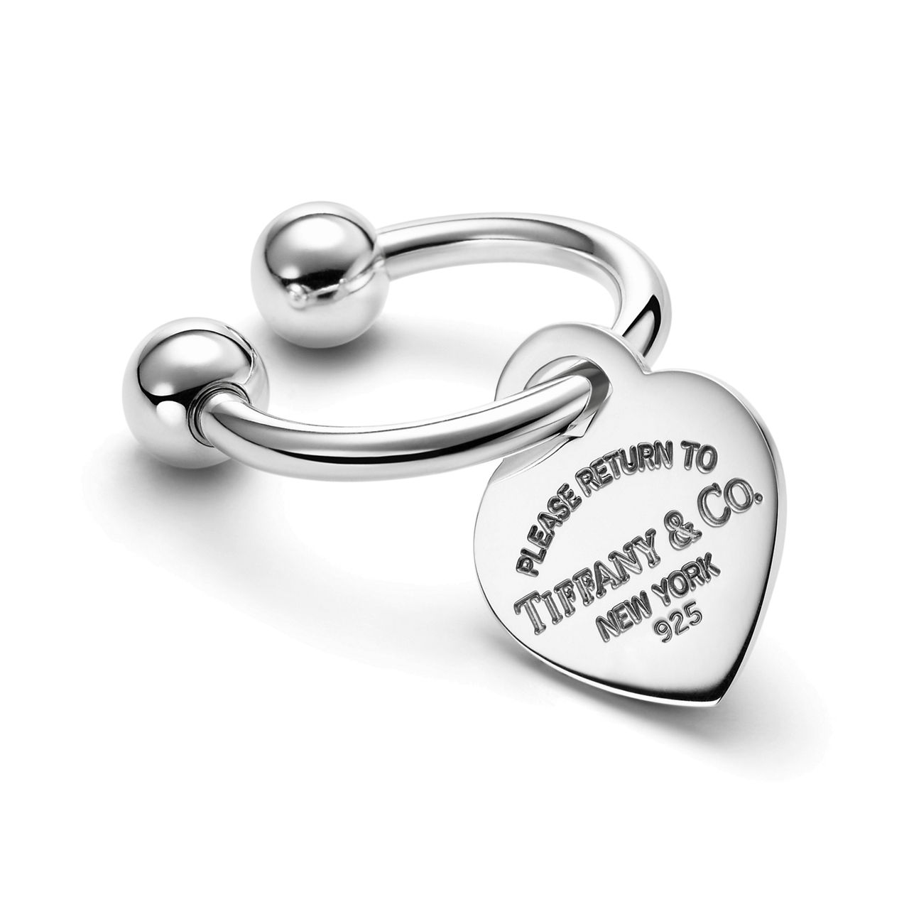 Heart Tag Key Ring