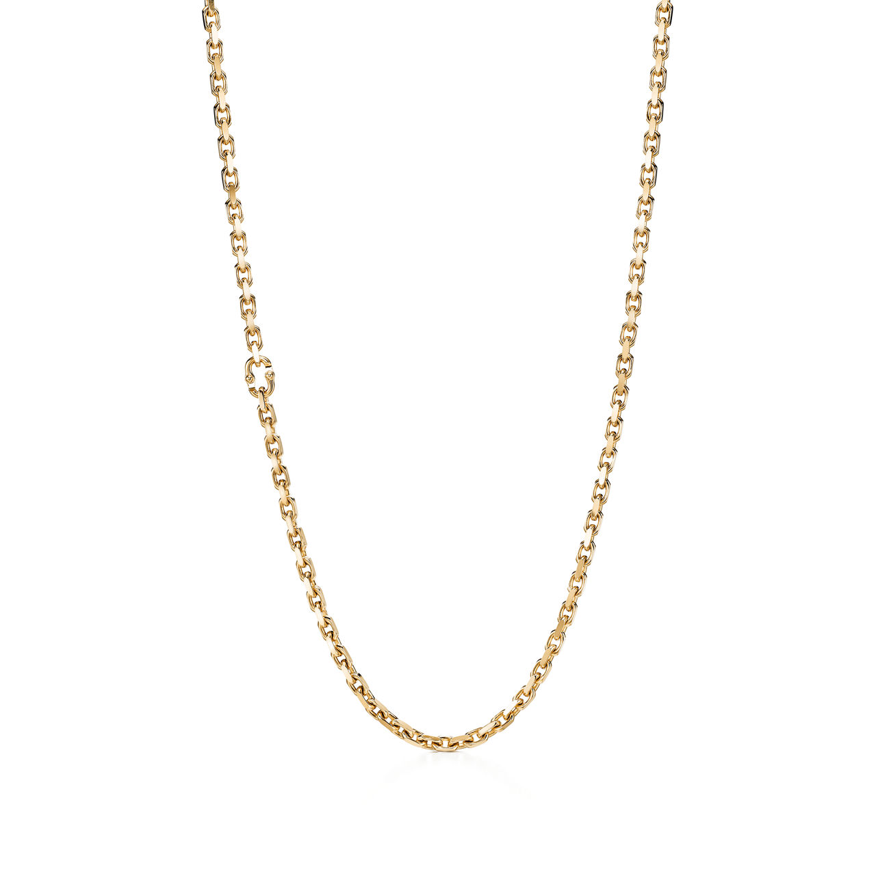 Makers Chain Necklace in 18k Gold, 24"