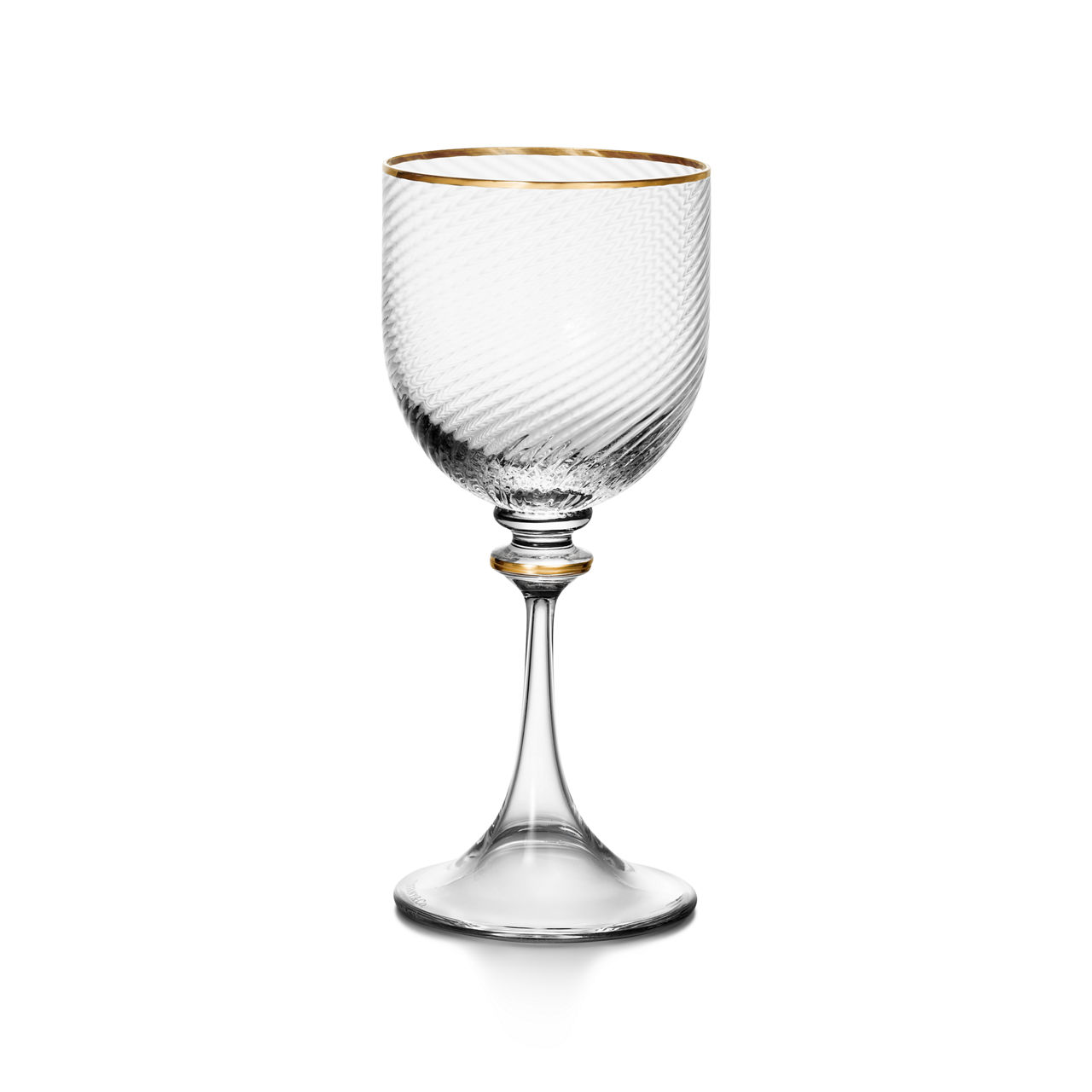 White Wine Glass in Glass