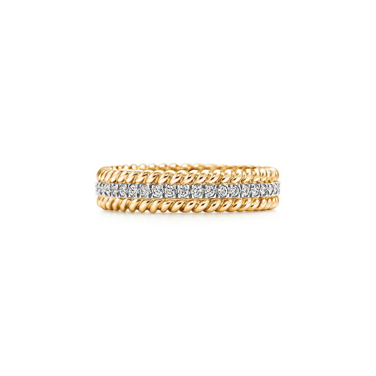 18k Yellow Gold and Platinum
