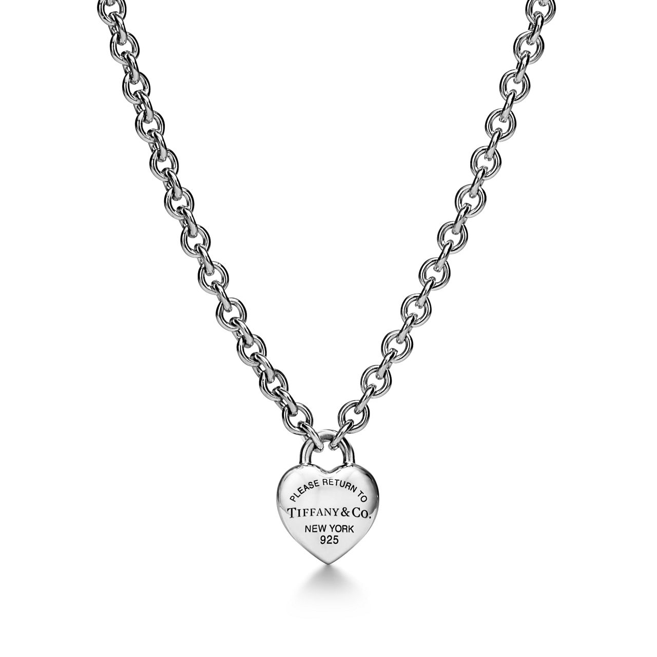 Full Heart Toggle Pendant in Sterling Silver