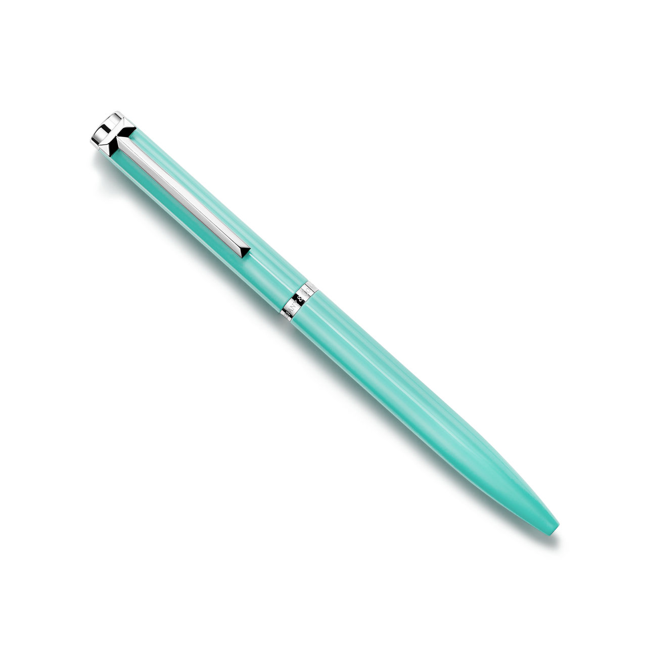 Ballpoint Pen in Brass with Anjeya Blue&reg; Lacquer Finish