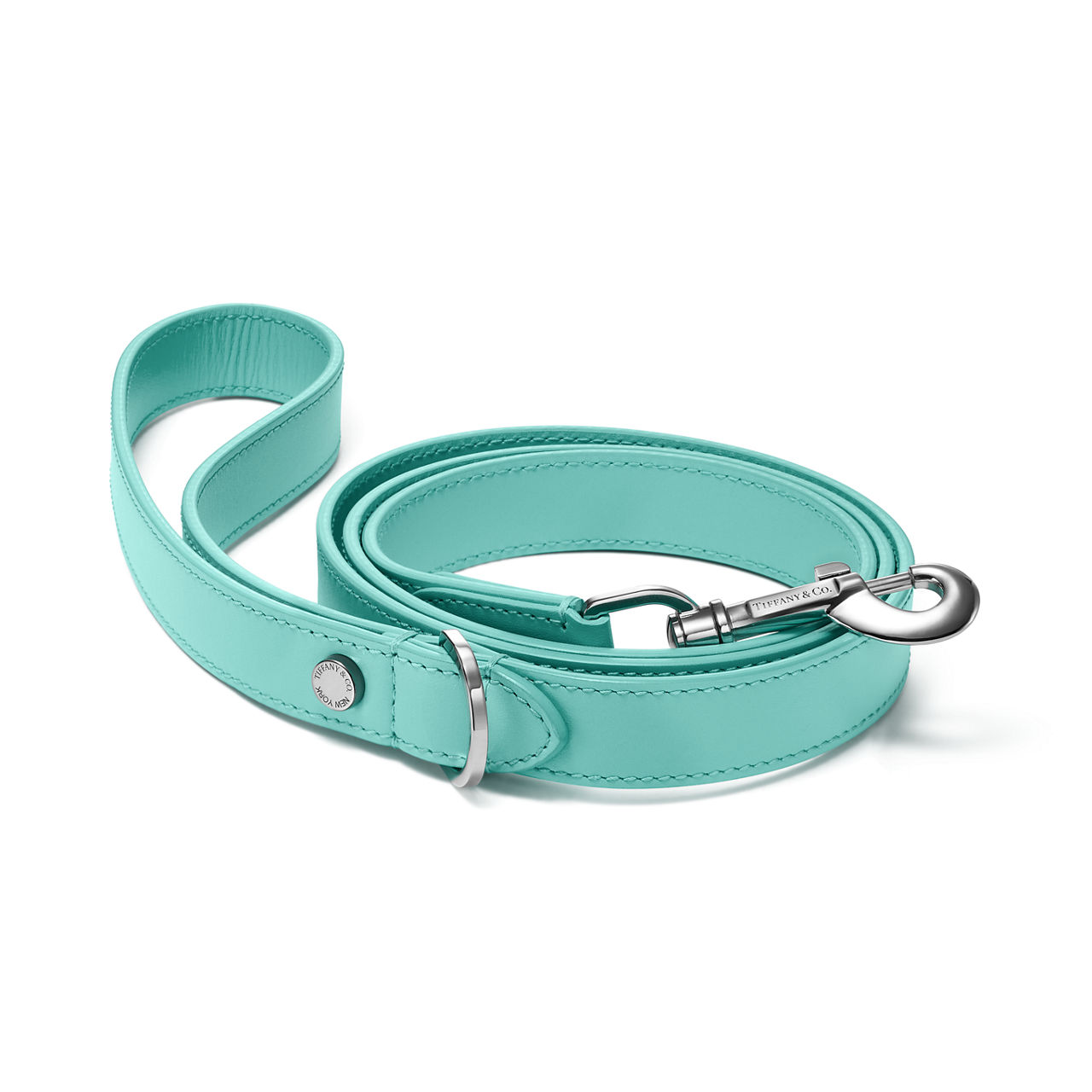 Leash in Anjeya Blue&trade; Leather