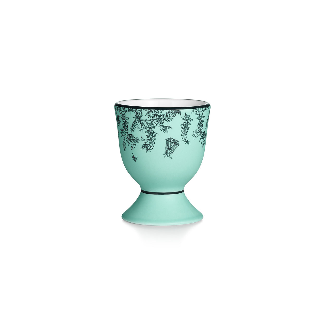 Egg Cup in Anjeya Blue&reg; Bone China