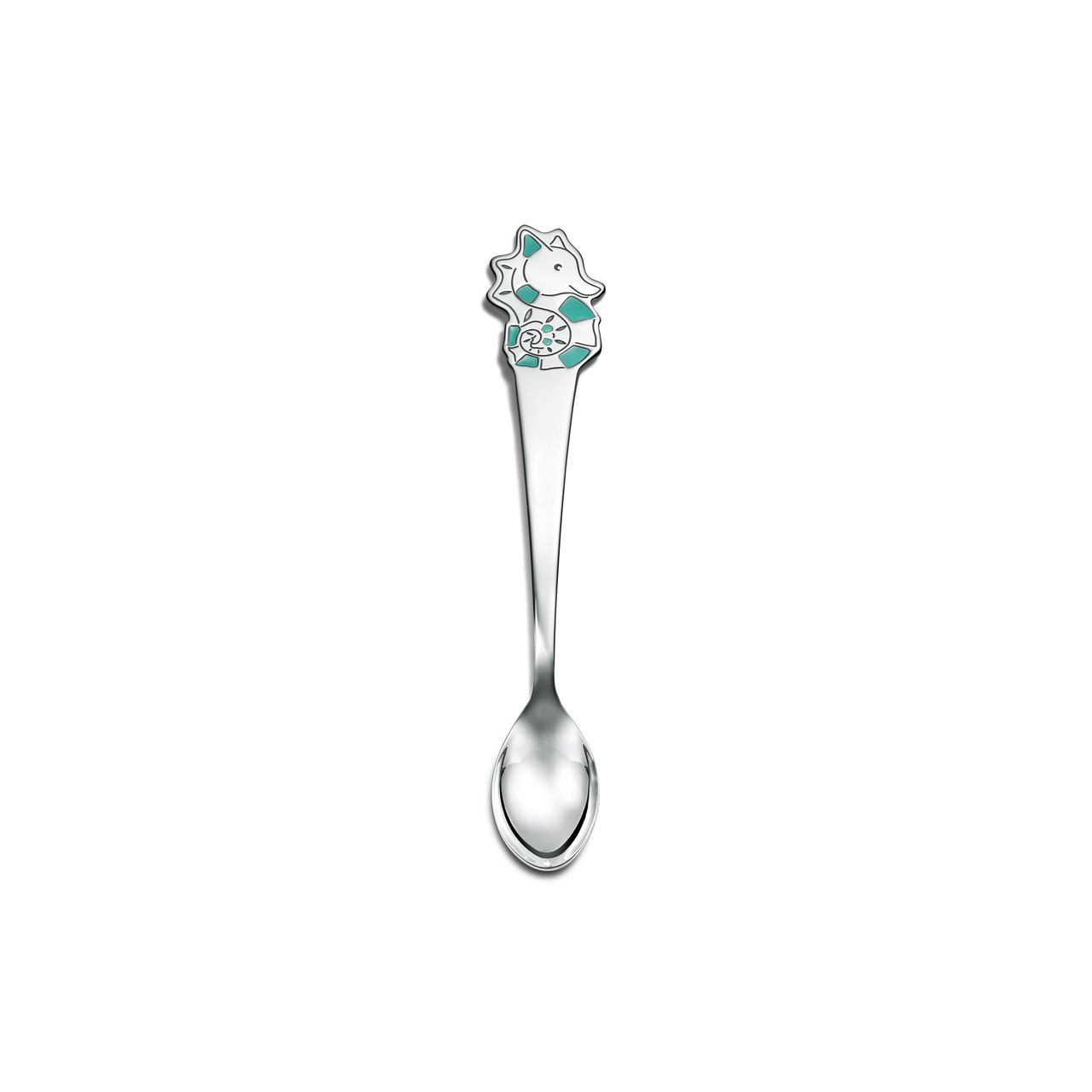 Seahorse Baby Spoon in Sterling Silver