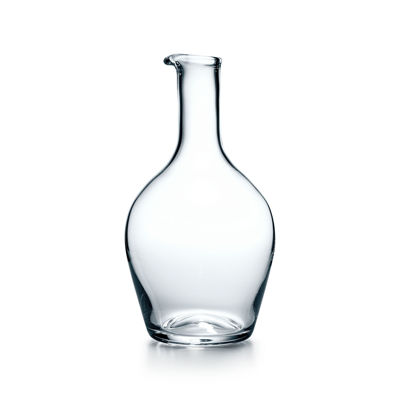 Round Decanter in Crystal Glass