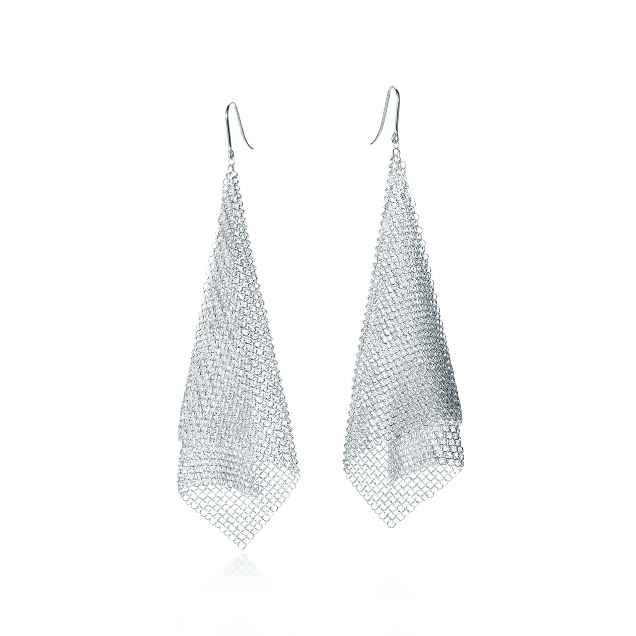 Mesh Scarf Earrings 