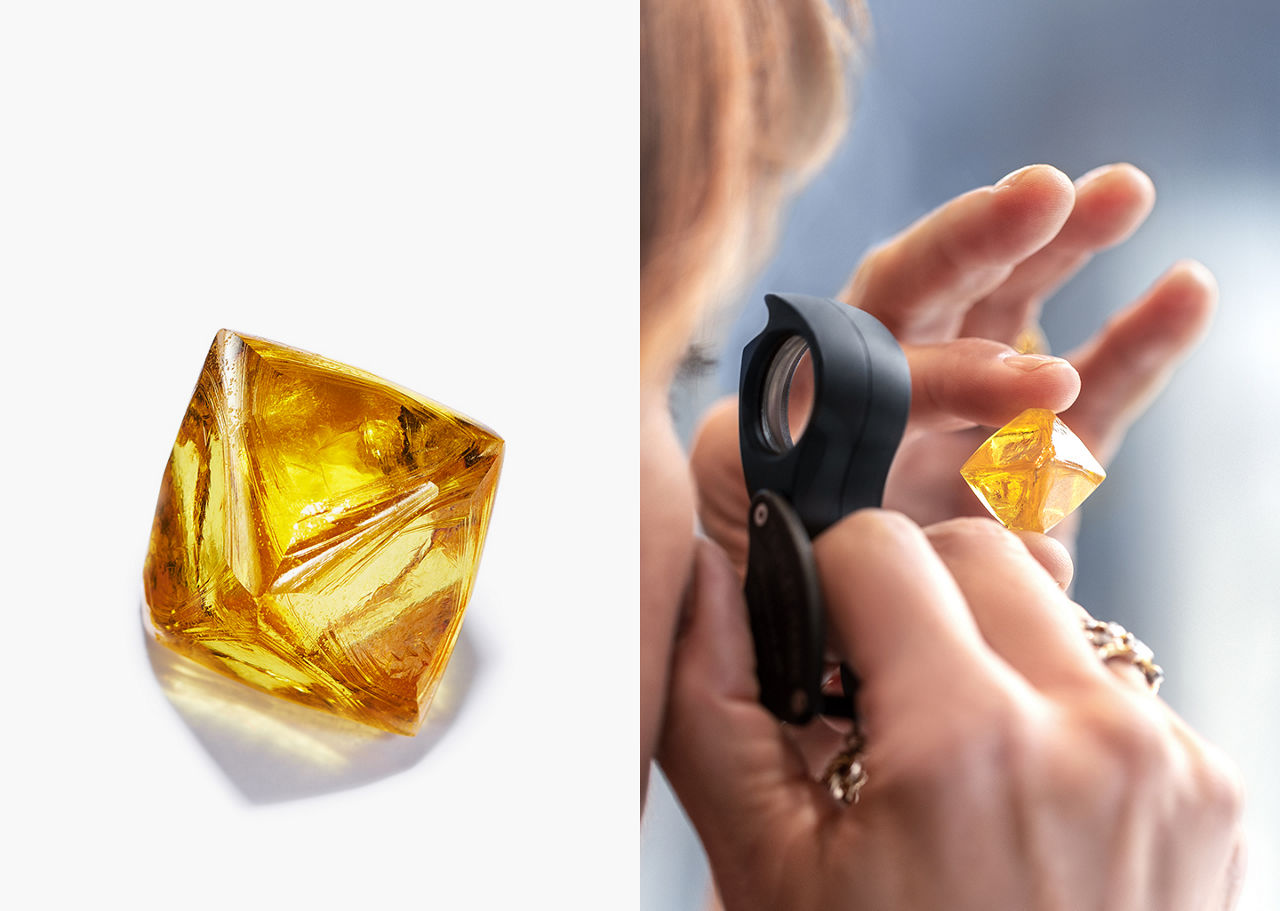 A Fiery Diamond