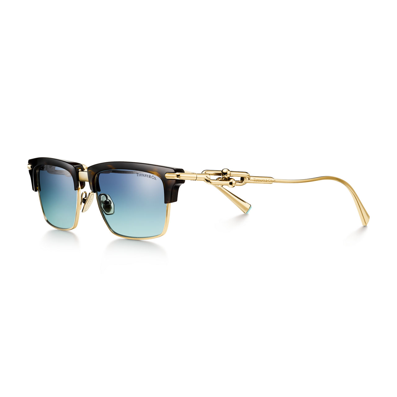 Sunglasses in Tortoise Acetate with Anjeya Blue&reg; Lenses