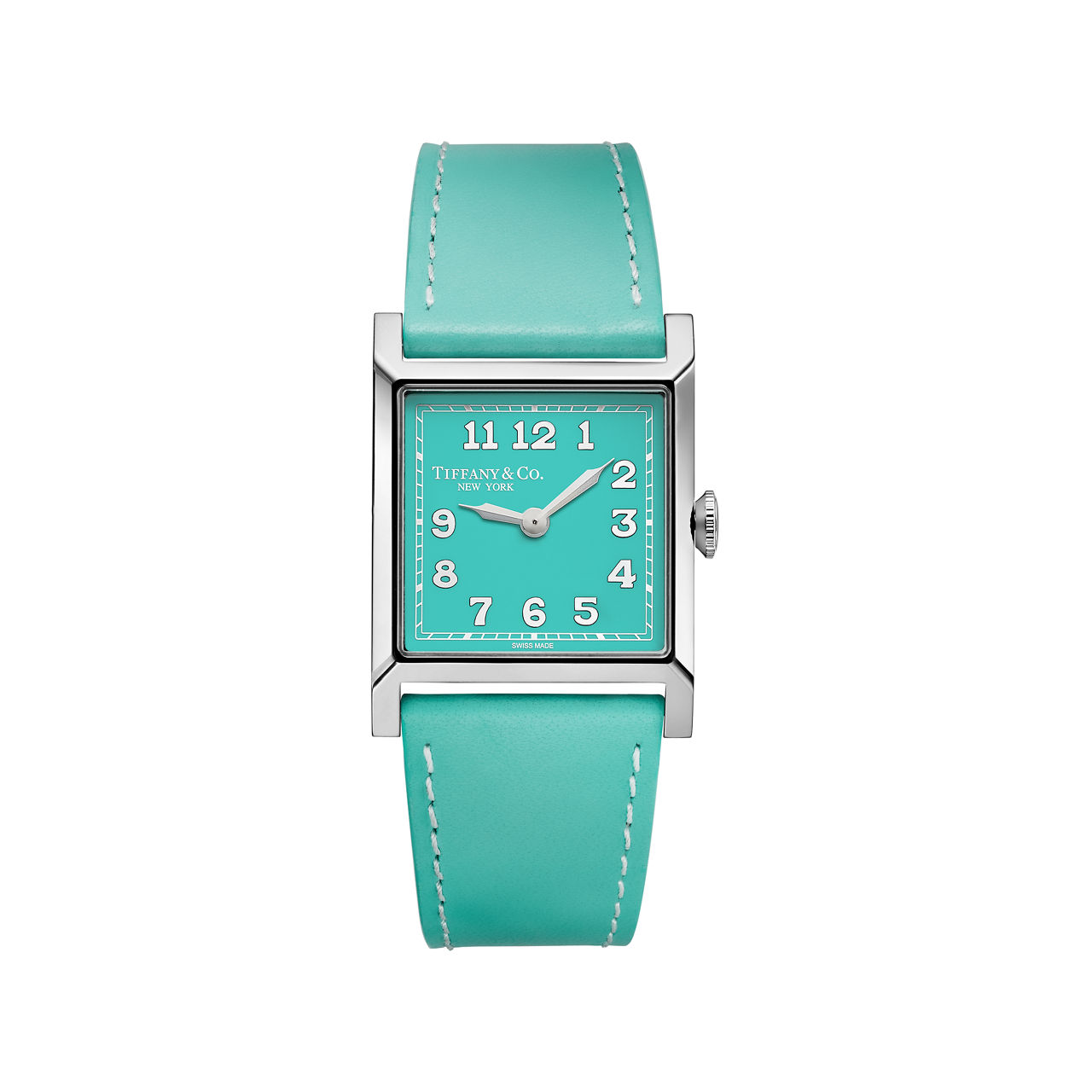  27 mm Watch in Steel with a Anjeya Blue&reg; Dial