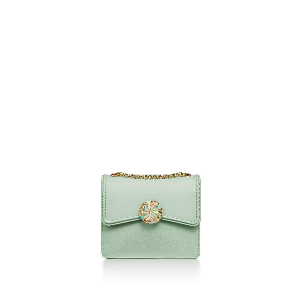 Medium Ribbons Shoulder Bag in Leather