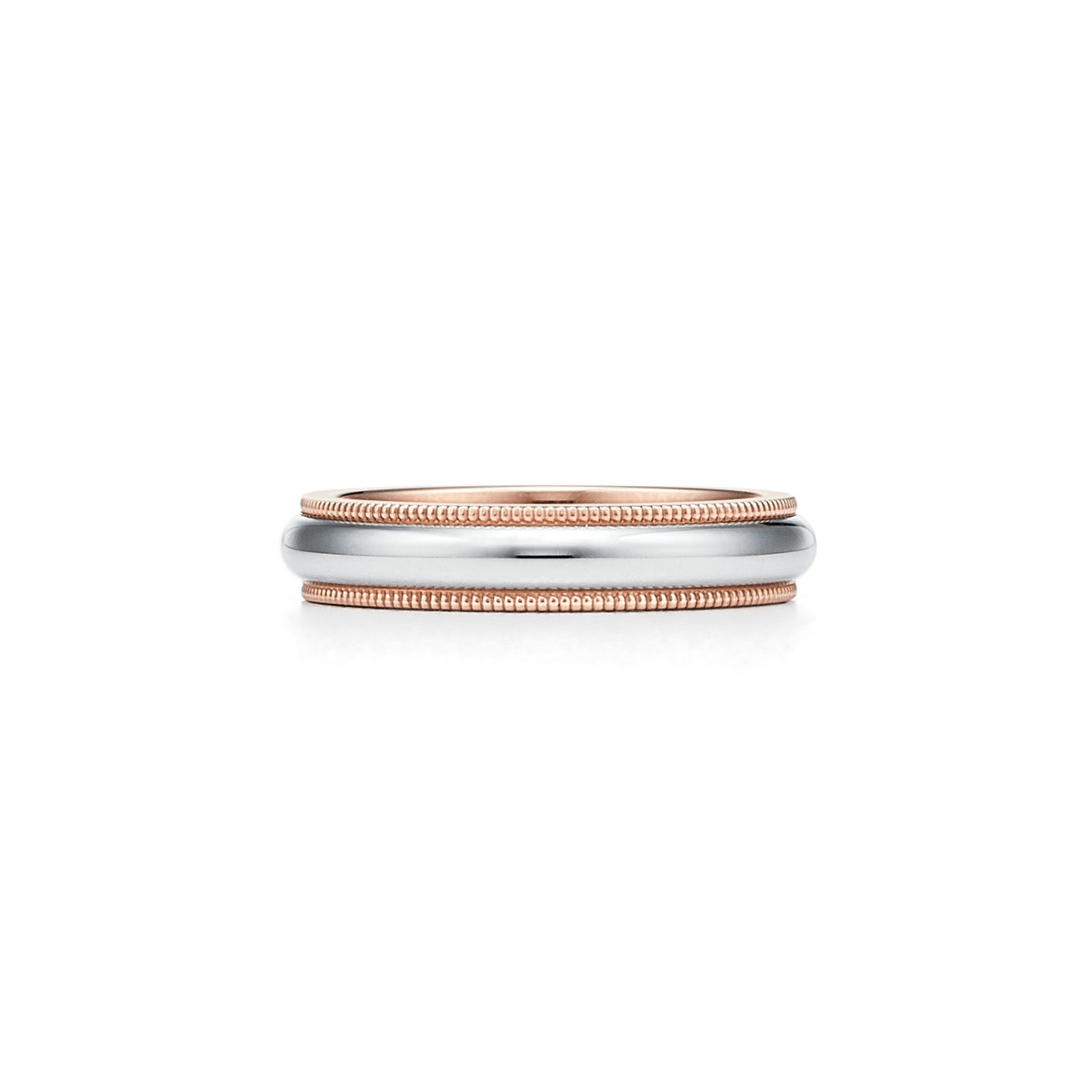 18k Rose Gold and Platinum
