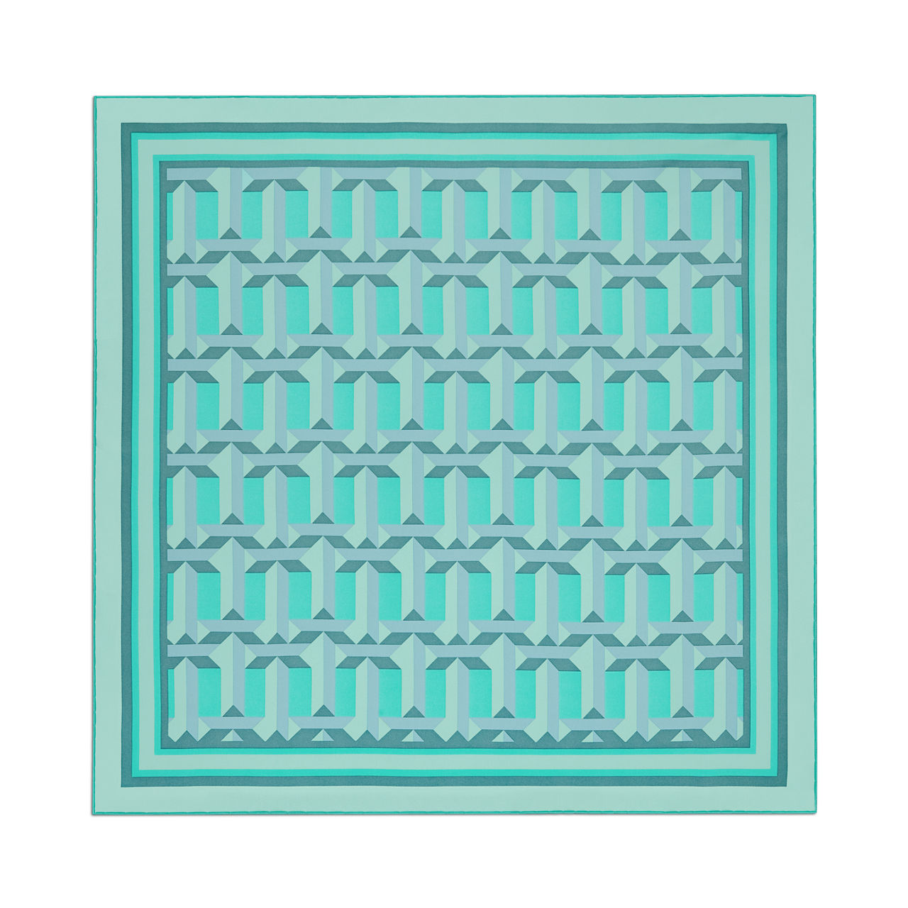 True Square Scarf in Anjeya Blue&reg; Silk