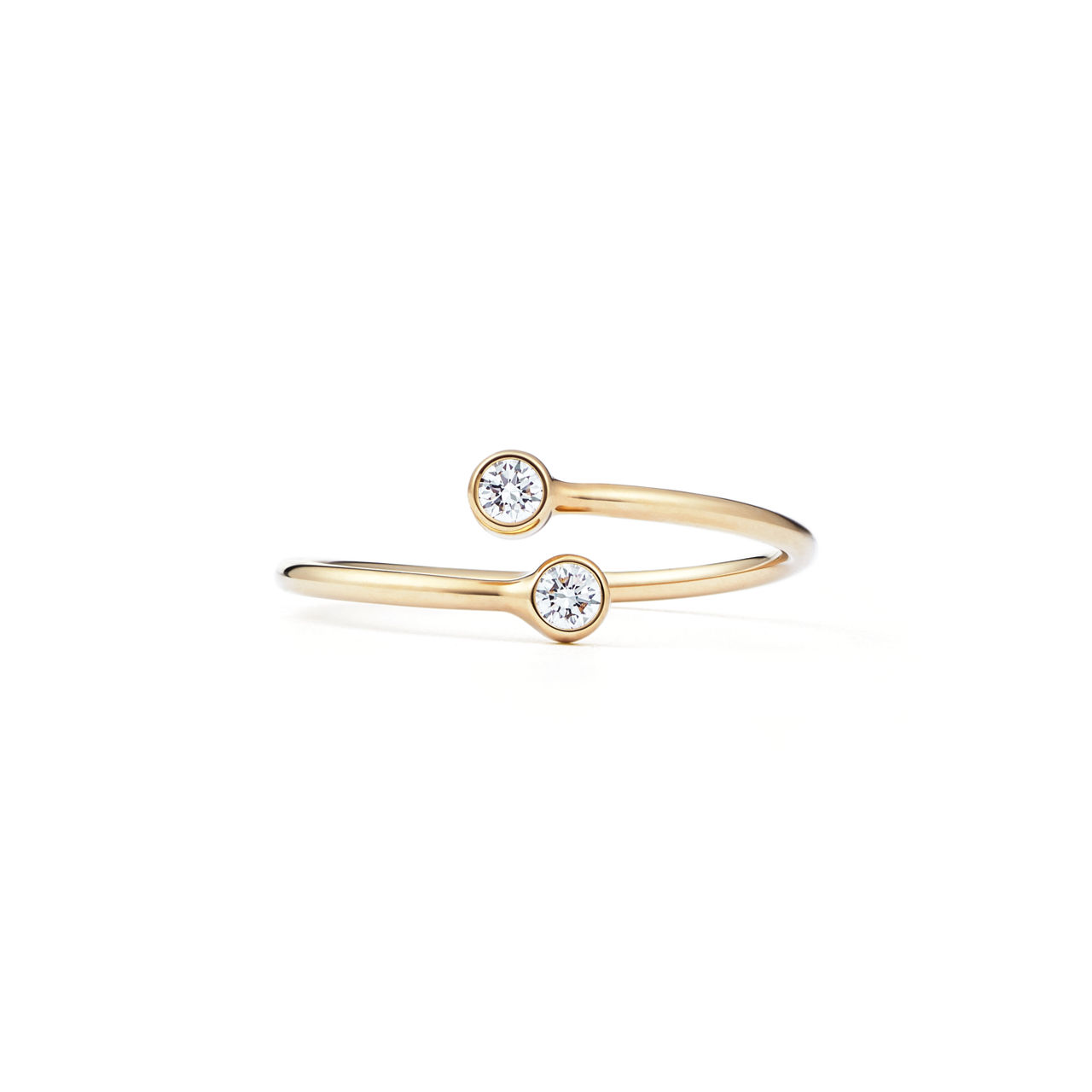 Diamond Hoop Ring 