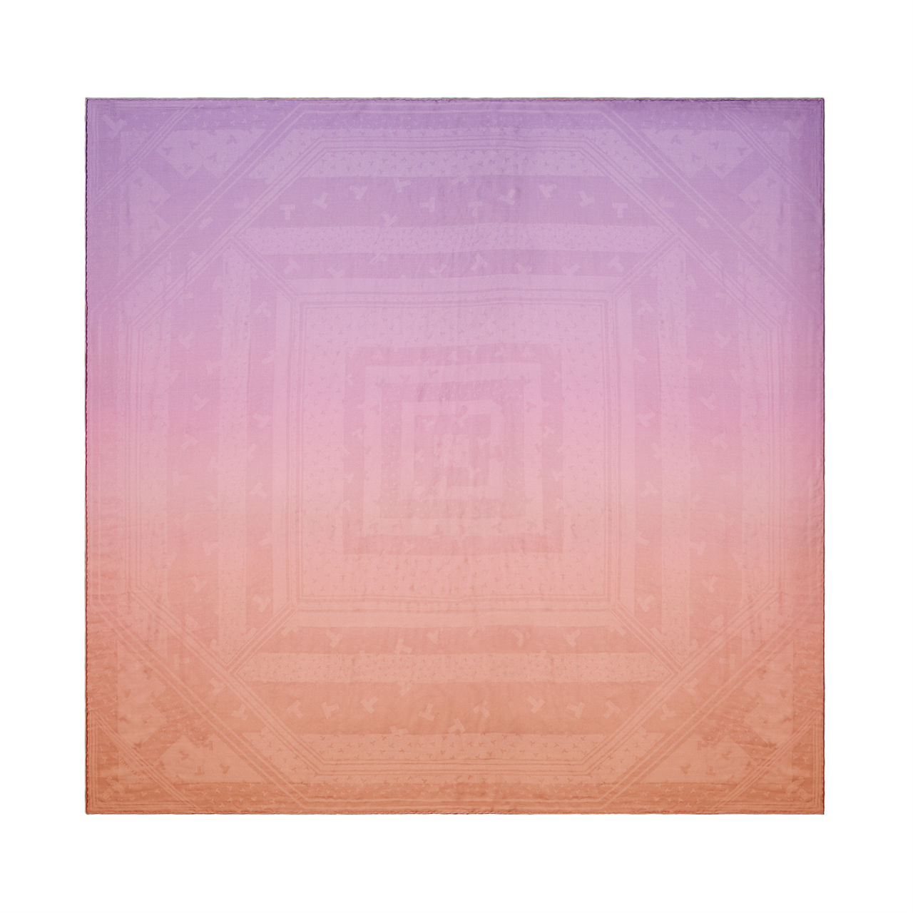 Dancing T Stole in Infinity Morganite Silk