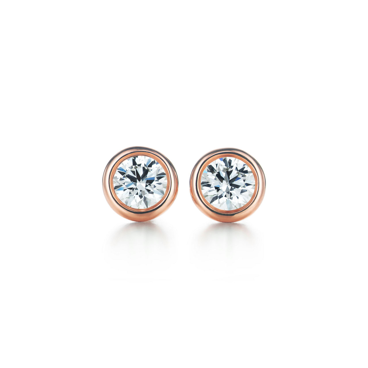 Diamonds by the Yard&reg; Earrings in Rose Gold