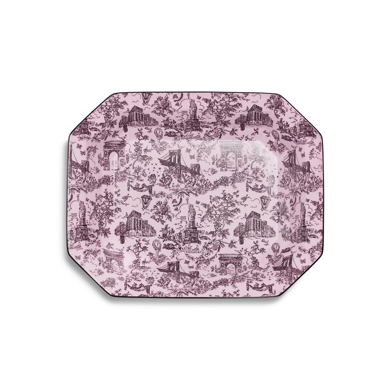 Vide Poche in Morganite Pink Bone China