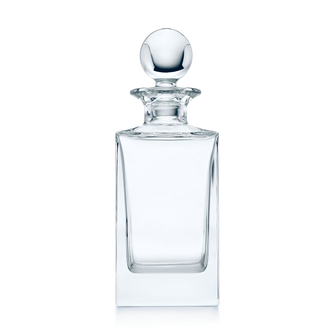 Classic Square Decanter in Crystal Glass