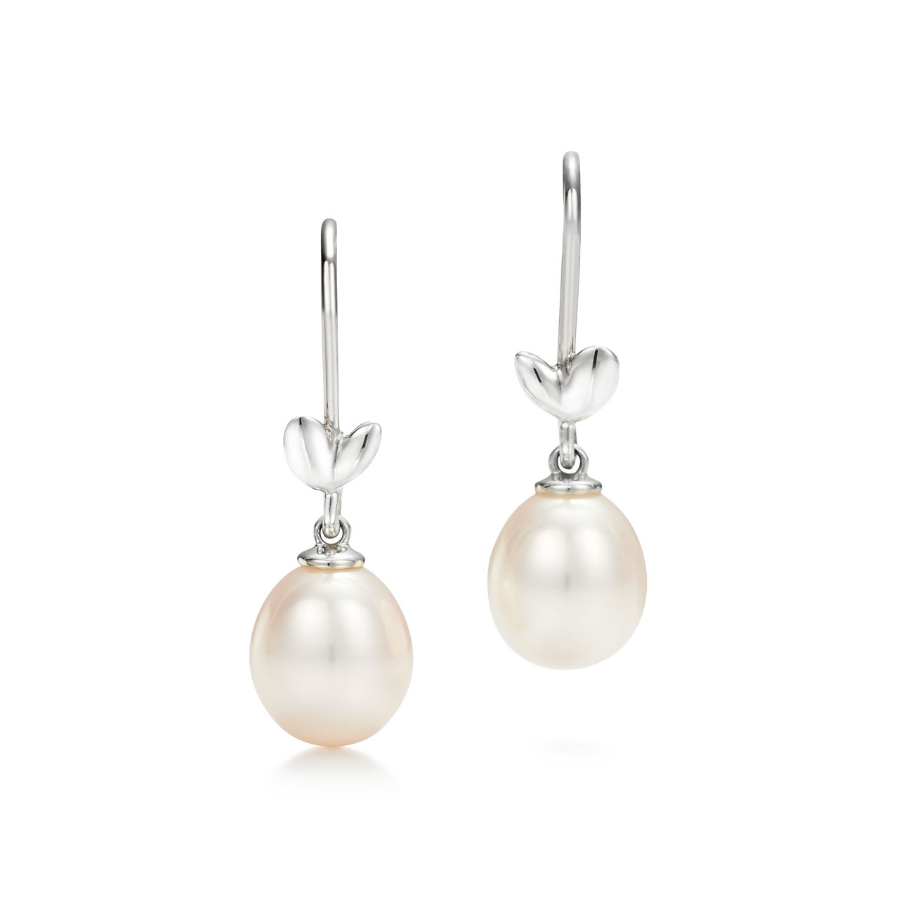 Olive Leaf Drop Earrings 