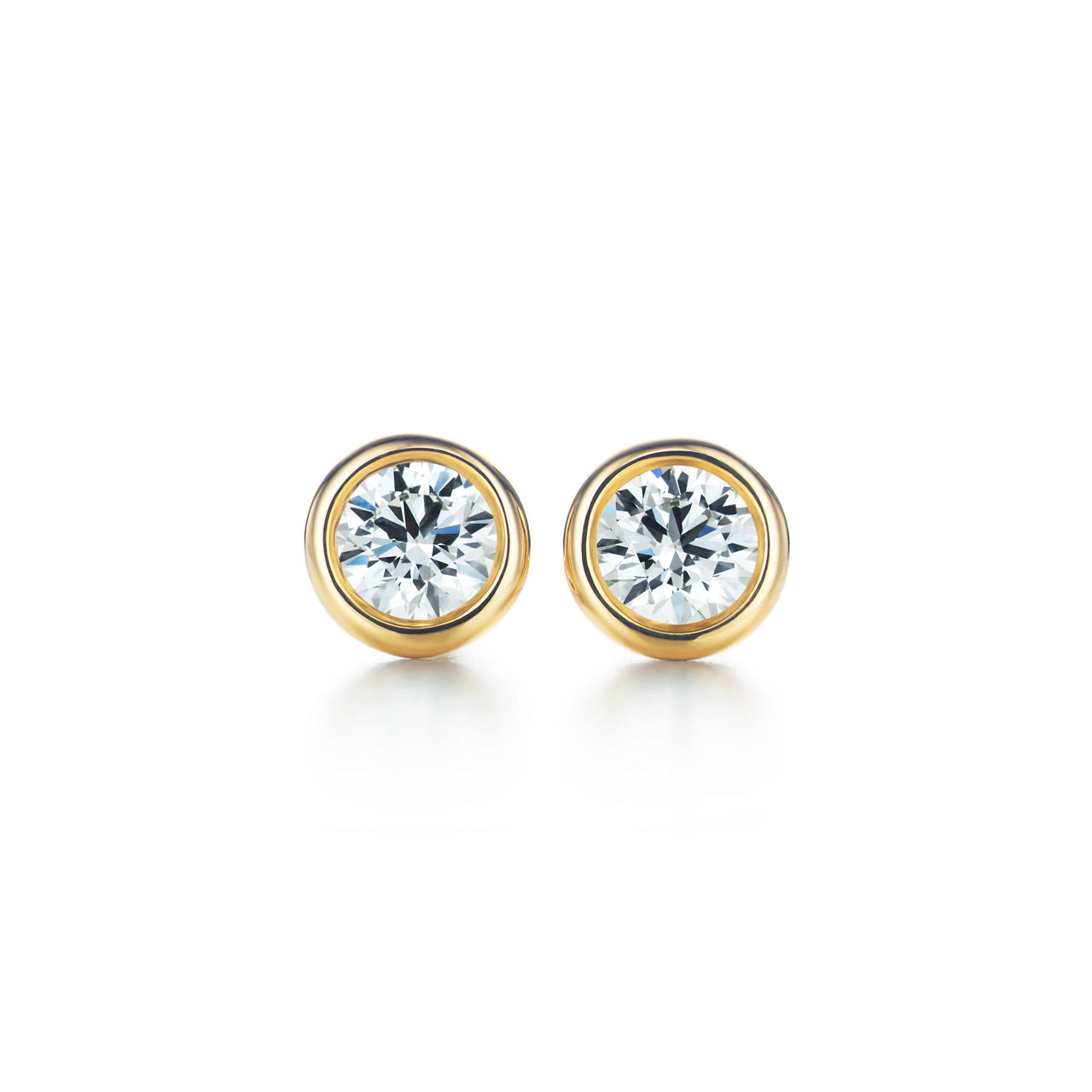 Diamonds by the Yard&reg; Earrings in Yellow Gold