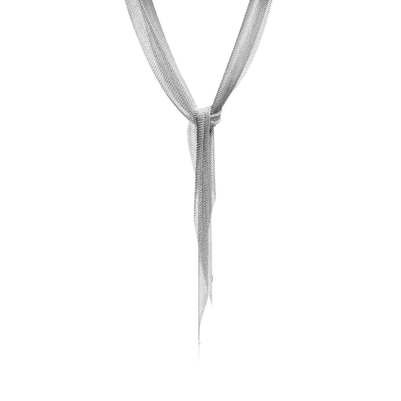 Mesh Scarf Necklace 