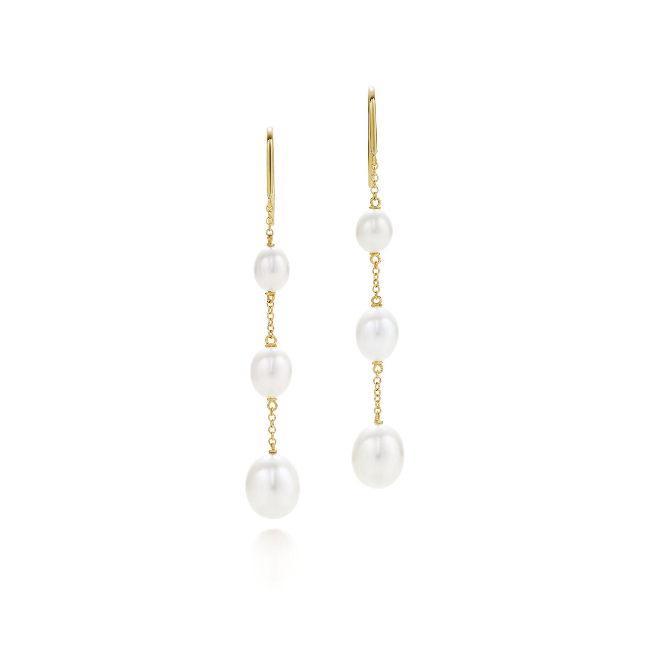 Pearls by the Yard&trade; Chain Earrings 