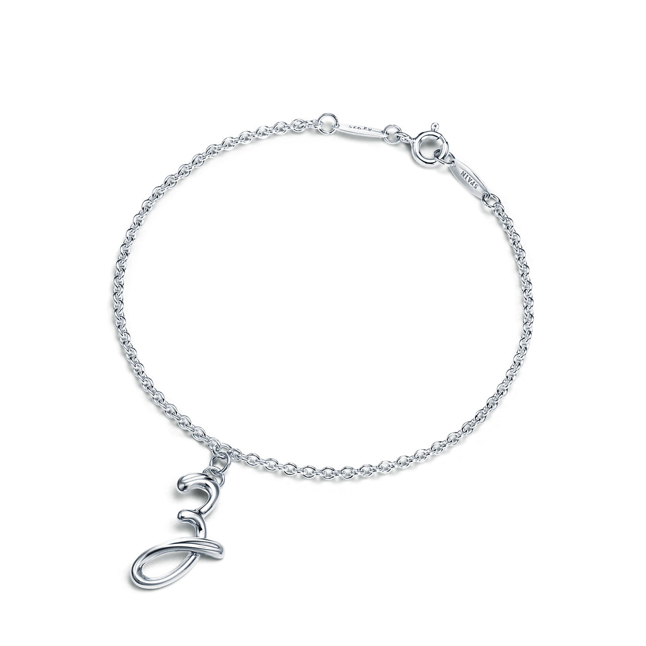 Mini Alphabet Bracelet in Sterling Silver