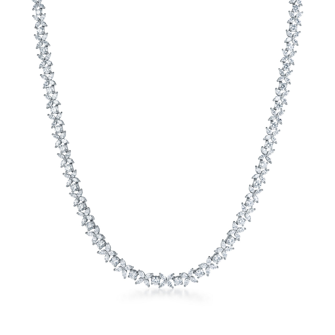 Alternating Graduated Necklace 