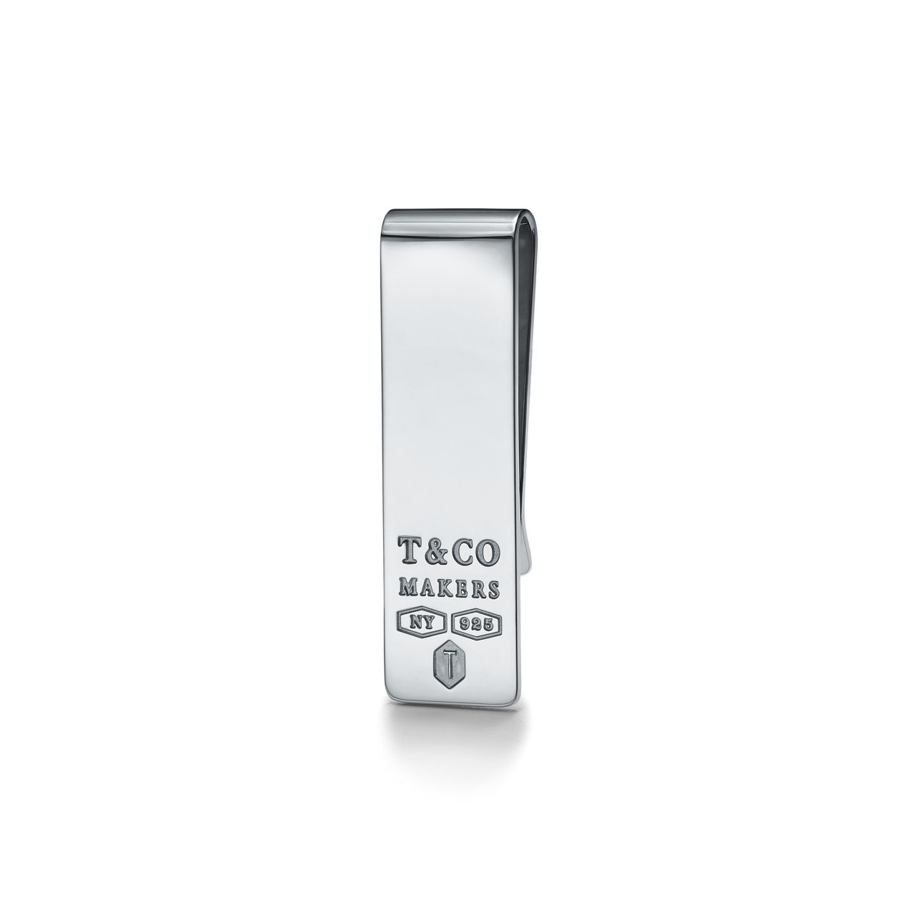 Makers Narrow Money Clip in Sterling Silver
