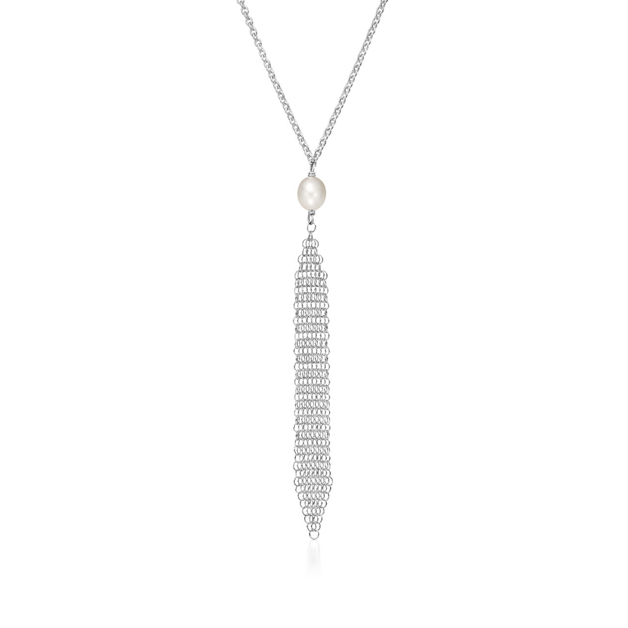 Mesh Tassel Pendant 