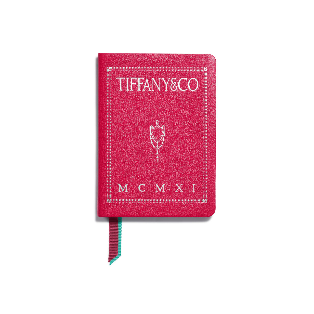 Notebook in Cerise Leather