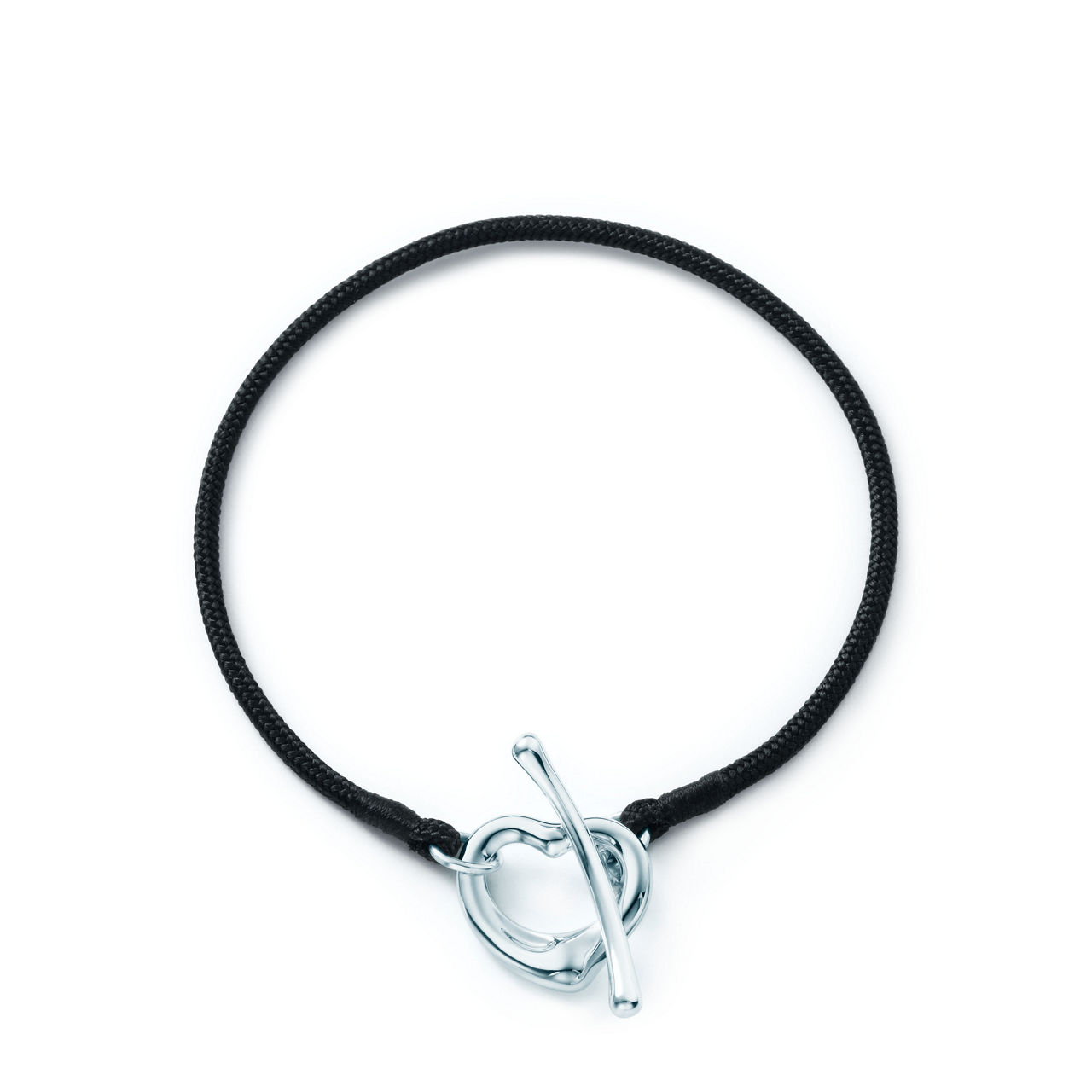 Open Heart Silk Bracelet 
