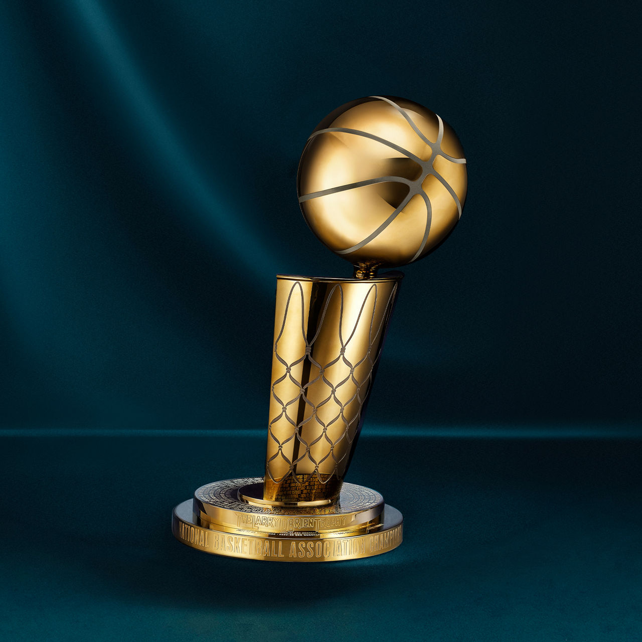 The NBA Larry O&rsquo;Brien Trophy
