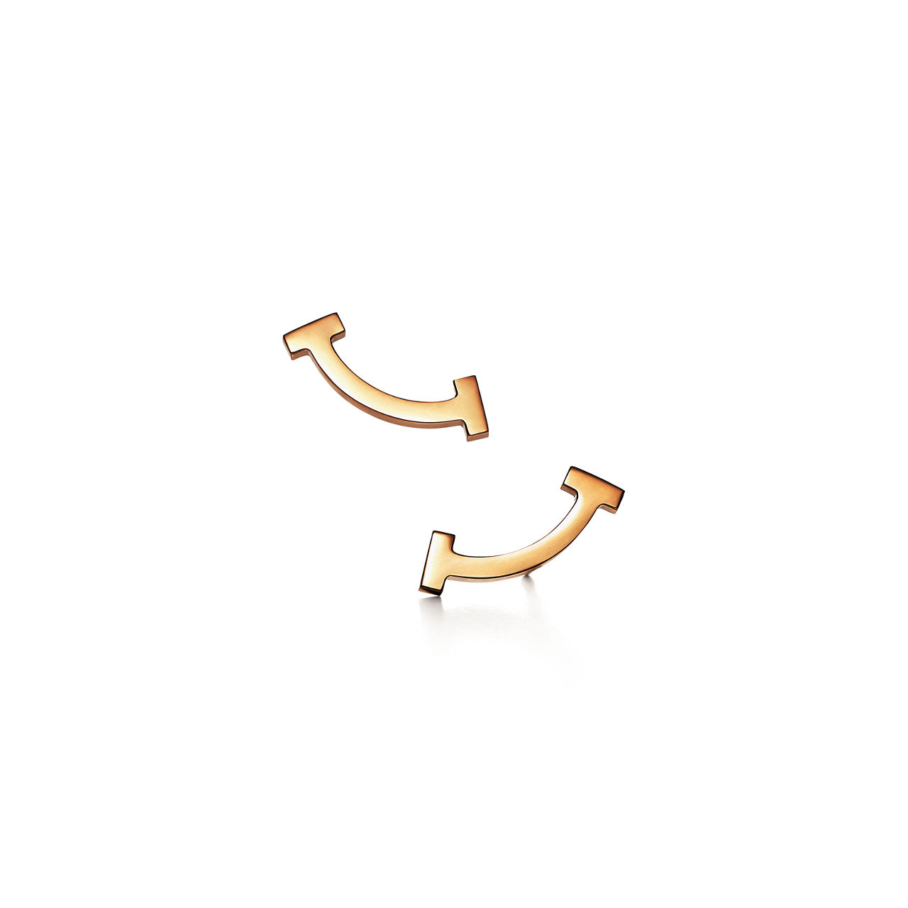 Smile Mini Earrings in Yellow Gold