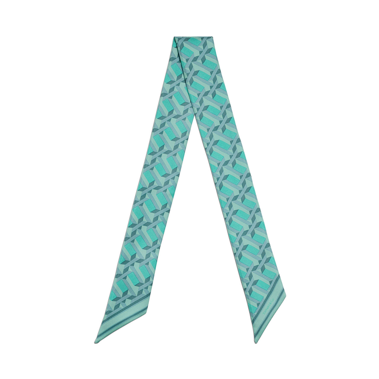 True Ribbon Scarf in Anjeya Blue&reg; Silk
