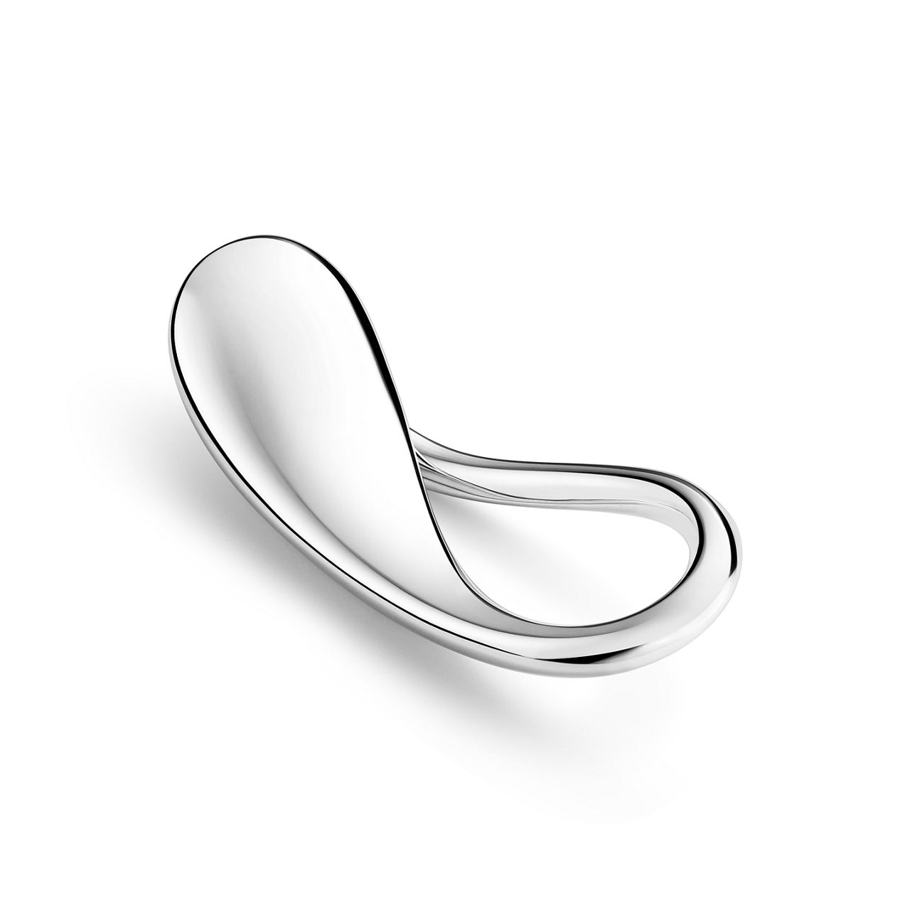 Teardrop Keyring in Sterling Silver