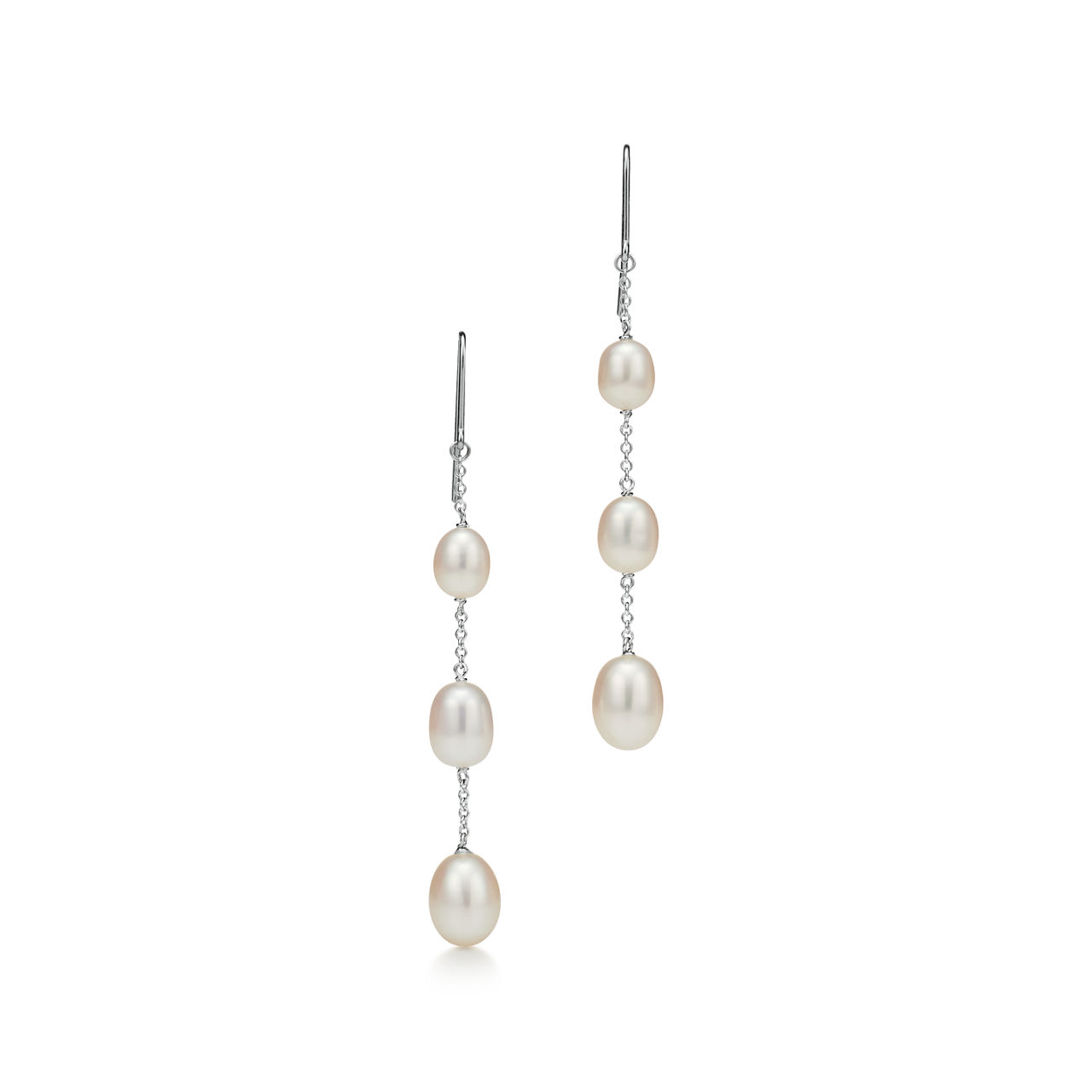 Pearls by the Yard&trade; Chain Earrings 