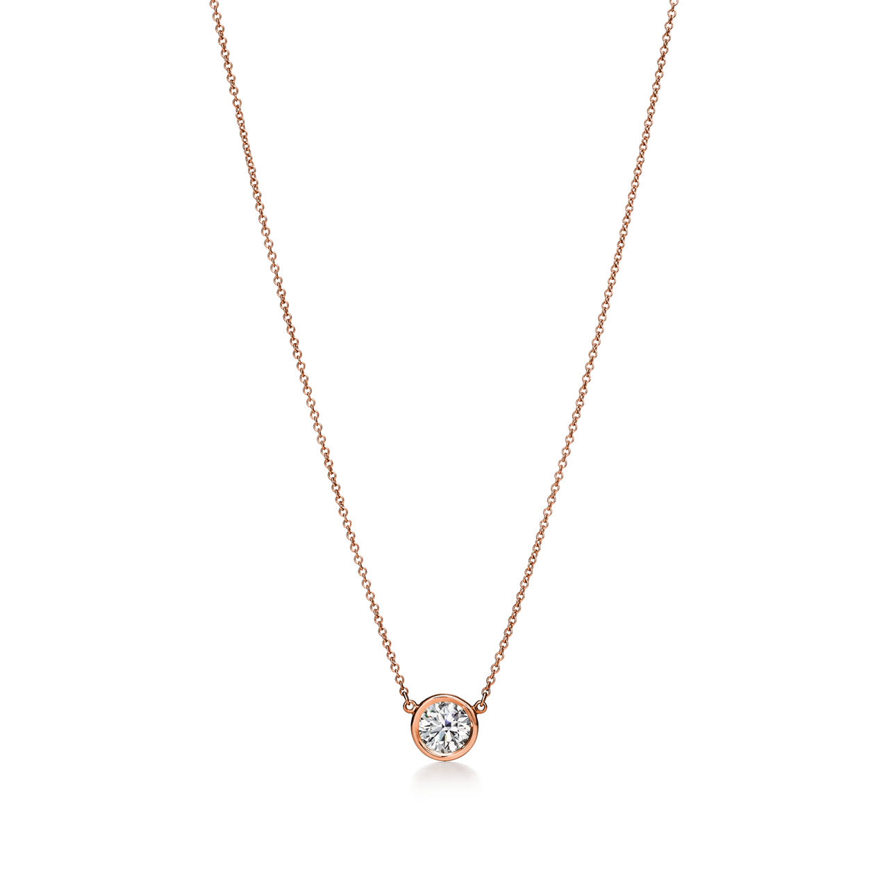 Diamonds by the Yard&reg; Pendant in Rose Gold
