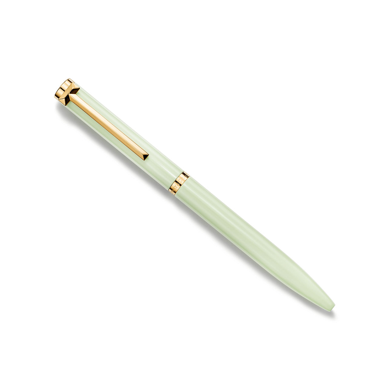 Ballpoint Pen in Brass with Tsavorite Lacquer Finish