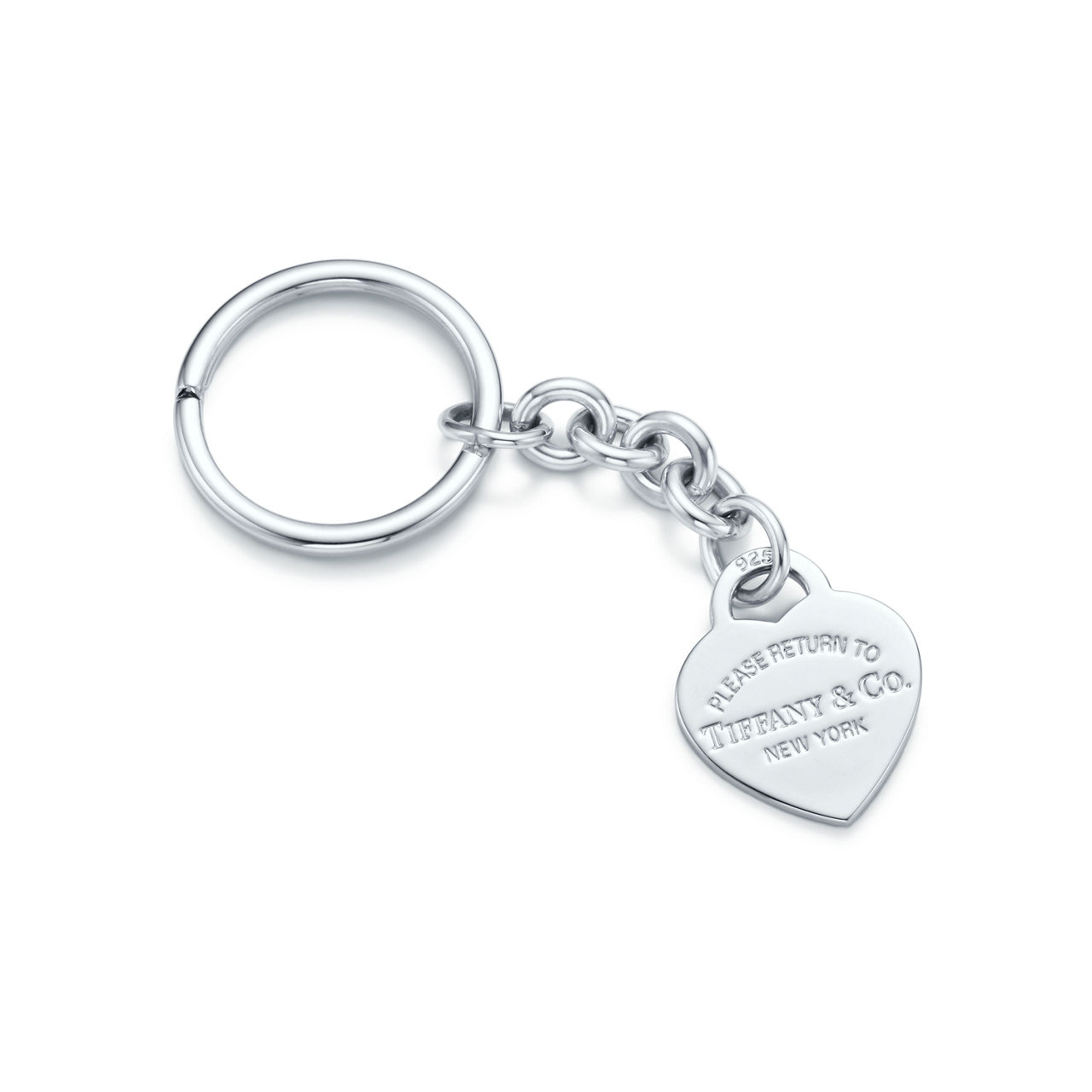 Heart Tag Key Ring