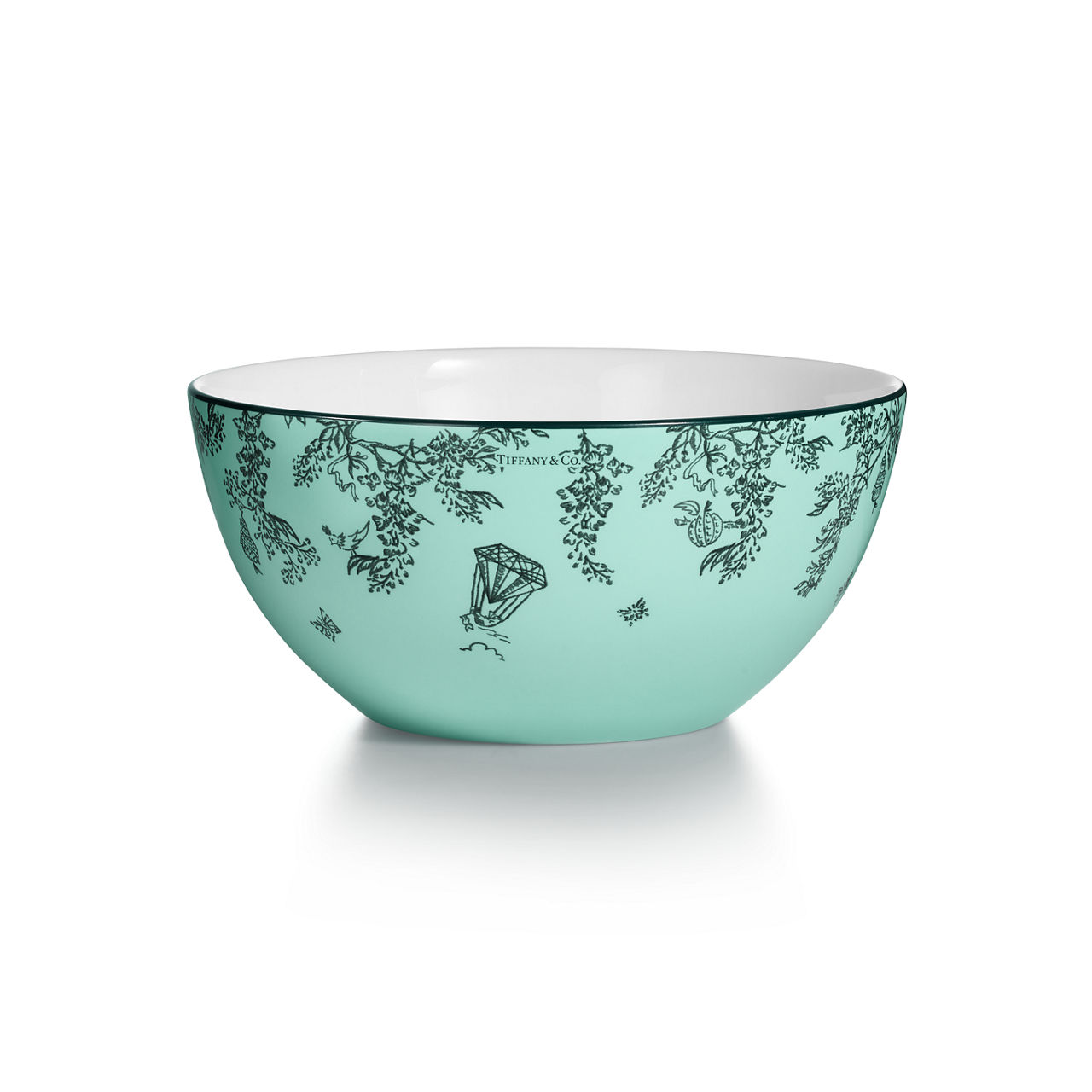 Cereal Bowl in Anjeya Blue&reg; Bone China