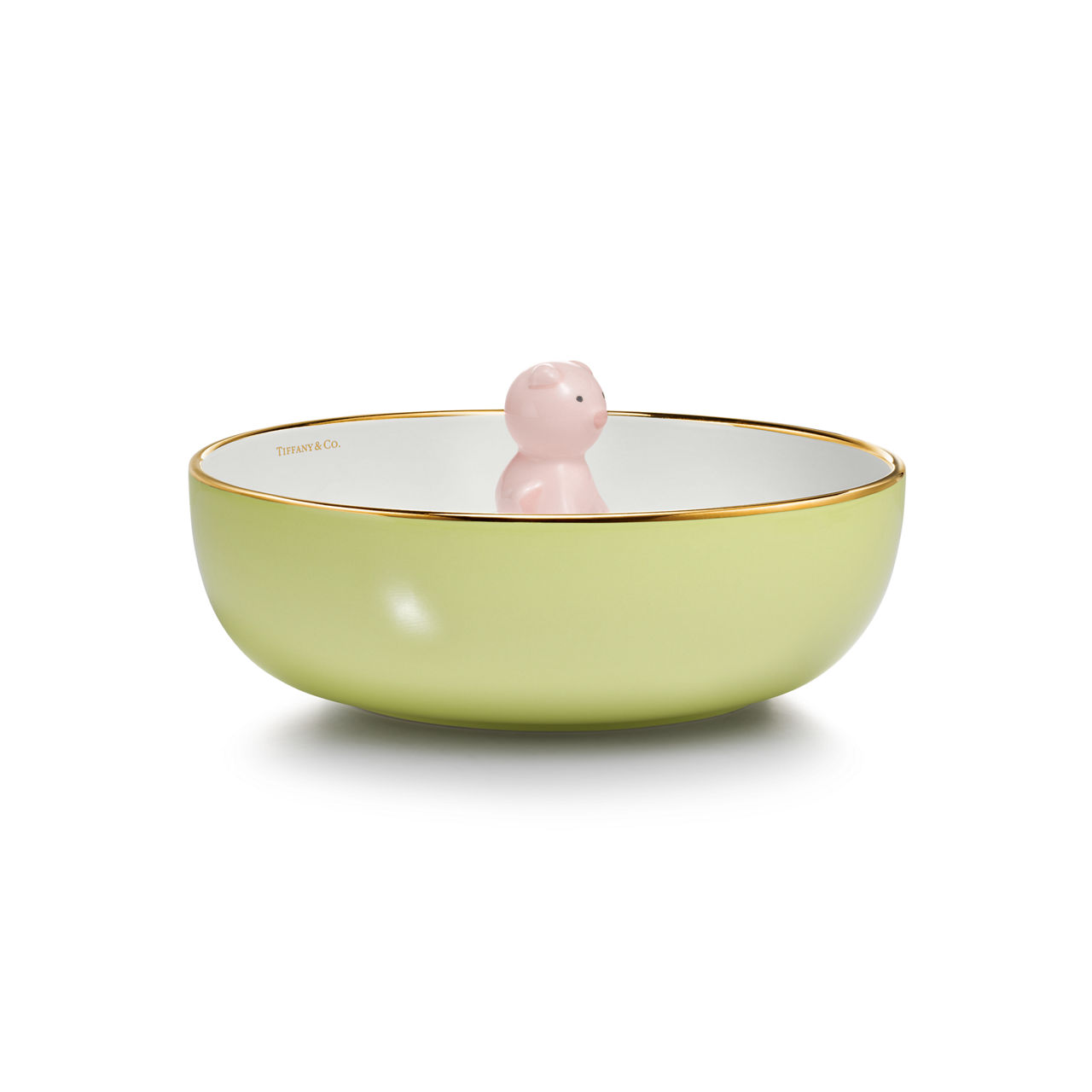 Piggy Soup Bowl in Bone China