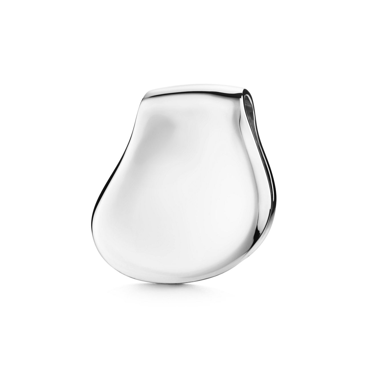 Thumbprint Money Clip in Sterling Silver