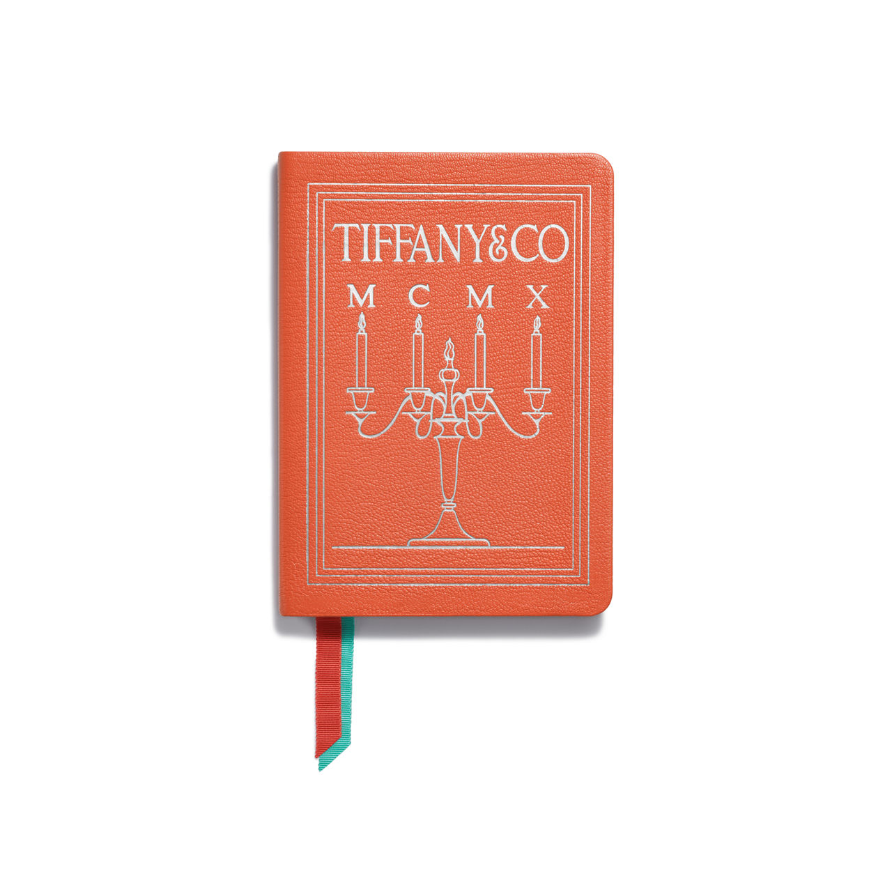 Notebook in Carnelian Orange Leather